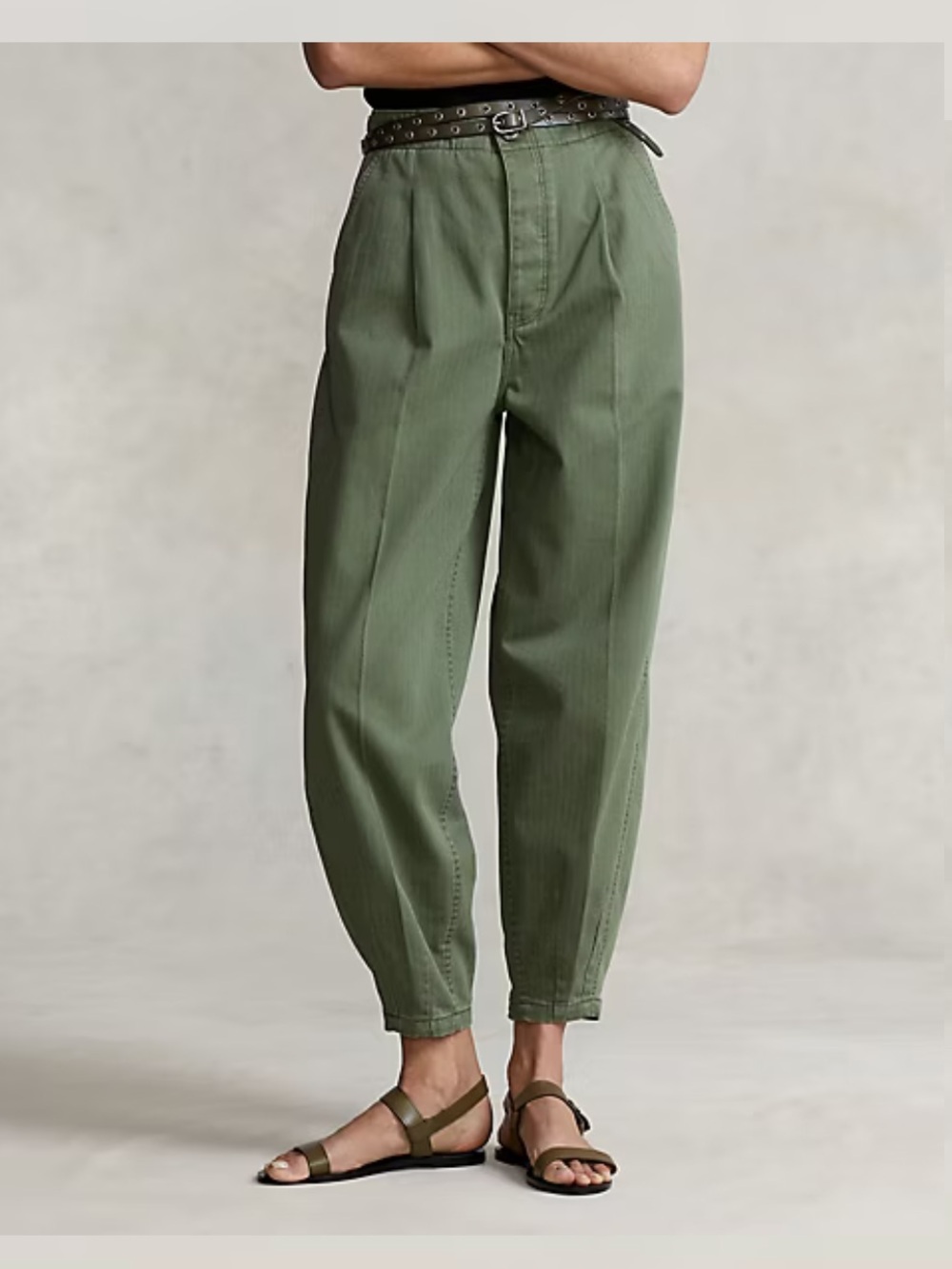 Polo Ralph Lauren Olive Tapered Pants - Picture 11 of 13